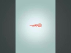 Cuchara ecológica de mango corto y tenedor Cucharas para bebés de silicona para comer bebés 48 gramos