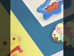 Dientes para bebés de silicona de granel pingüino koala 29 gramos de mano