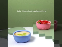 Platos de silicona para niños de 92 gramos personalizados